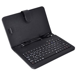 HIPER TK-107 Universal Klavyeli 7" Tablet Kılıfı Siyah