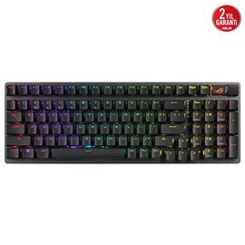 ASUS ROG STRIX SCOPE II 96 WL/NX SNOW/PBT/UK WIRELESS 3 FARKLI BAĞLANTI ROG NX SNOW MEKANİK SWITCH AURA SYNC RGB İNGİLİZCE