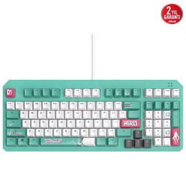 ASUS TUF Gaming K3 Gen II Hatsune Miku Edition Optik Mekanik RED SWITCH/PBT/TR Kablolu Gaming Klavye