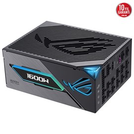 ASUS ROG THOR 1600T TITANIUM III Modüler 80+ 1600W GÜÇ KAYNAĞI Pcıe 5.1 Atx 3.1 Güç Kaynağı 10 Yıl Garanti