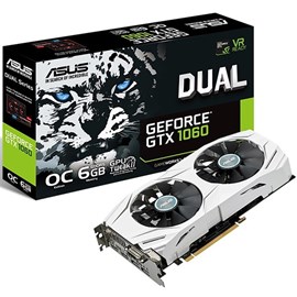 Asus DUAL-GTX1060-O6G OC GTX 1060 6GB GDDR5 192Bit 16x