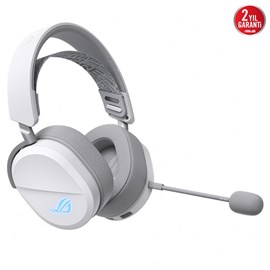 ASUS ROG PELTA BEYAZ KABLOSUZ OYUN KULAKLIĞI (BT, ROG SPEEDNOVA 2.4GHZ, USB-C TİTANYUM KAPLI  PC, SWITCH, PS5 İÇİN) BEYAZ