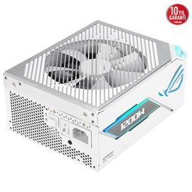 ASUS 1200W ROG Thor 1200P White 80+ Platinum ATX 3.1 Tam Modüler Güç Kaynağı Beyaz 10 Yıl Garanti
