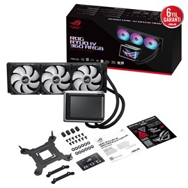 ASUS ROG RYUO IV 360 ARGB HAREKETLİ KAVİSLİ 6 67 INCH AMOLED EKRAN 3D GEN8 V2 ARGB FANLAR 6 YIL GARANTİ