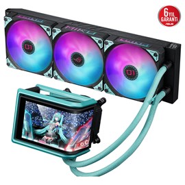 ASUS ROG RYUO IV 360 ARGB HAREKETLİ KAVİSLİ 6 67 INCH AMOLED EKRAN 3D EFEKTLİ VİDEO VE SİSTEM BİLGİLERİ ASETEK EMMA GEN8 V2 ARGB FANLAR 6 YIL GARANTİ BEYAZ