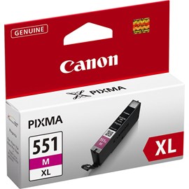 Canon CLI-551XL M Magenta Kırmızı Kartuş 6445B001 IP7250 MG5450 MG6350