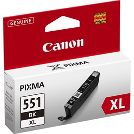 Canon CLI-551XL BK Siyah Kartuş 6443B001 IP7250 MG5450 MG6350