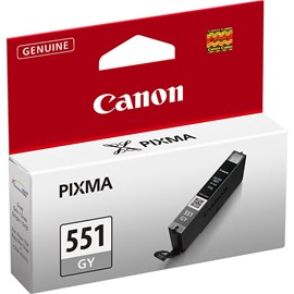 Canon CLI-551GY Gray Gri Kartuş IP7250 MG5450 MG6350