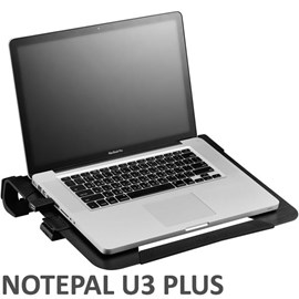 Cooler Master R9-NBC-U3PK-GP Siyah NotePal U3 Plus 19 Notebook Soğutucu