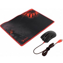 Bloody A9081 Multicore Gaming Mouse ve Control Medium Gaming Mouse Pad