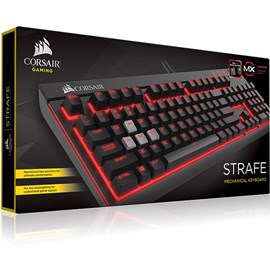 Corsair CH-9000088-EU STRAFE RED LED Işıklı Mekanik Q ENG Gaming Klavye Cherry MX Red