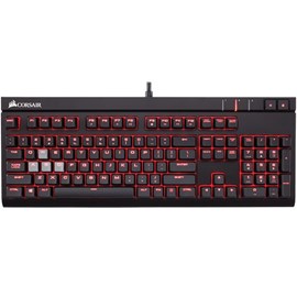 Corsair CH-9000088-EU STRAFE RED LED Işıklı Mekanik Q ENG Gaming Klavye Cherry MX Red