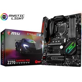 MSI Z270 GAMING PRO CARBON DDR4 M.2 HDMI DVI RGB Led 16x Lga1151