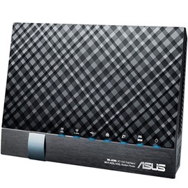 Asus DSL-AC56U 802.11ac Çift Bant ADSL2+ VDSL2 Fiber Modem Router