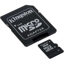Kingston SDC4/8GB 8GB microSDHC Class 4 Bellek Kartı