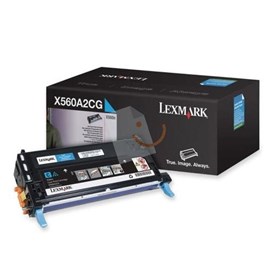Lexmark X560A2CG Cyan Mavi Toner X560