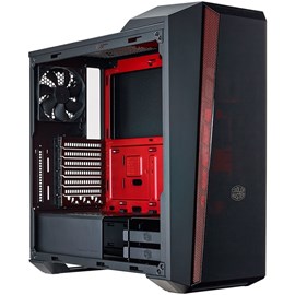 Cooler Master MCX-B5S3T-RWNN MasterBox 5T Kırmızı-Siyah Pencereli ATX Oyuncu Kasası PSUsuz