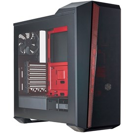 Cooler Master MCX-B5S3T-RWNN MasterBox 5T Kırmızı-Siyah Pencereli ATX Oyuncu Kasası PSUsuz