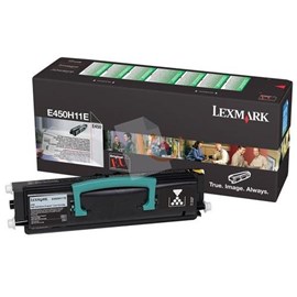Lexmark E450H11E Yüksek Kapasite Siyah Toner E450