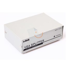 S-Link MSV-1415 4 Port VGA Çoklayıcı (Splitter)