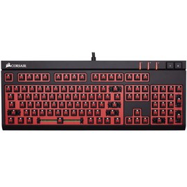 Corsair CH-9000088-TR STRAFE RED LED Işıklı Mekanik Q TR Gaming Klavye Cherry MX Red 