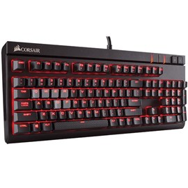 Corsair CH-9000088-TR STRAFE RED LED Işıklı Mekanik Q TR Gaming Klavye Cherry MX Red 