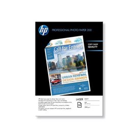 HP Q6550A Profesyonel Mat Lazer Fotoğraf Kağıdı 100 Yaprak A4
