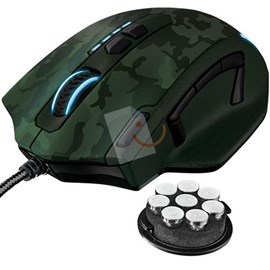 Trust 20853 GXT 155C Gaming Mouse Yeşil Kamuflaj