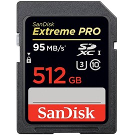 SanDisk SDSDXPA-512G-G46 Extreme Pro SDXC U3 512GB Bellek Kartı 95Mb