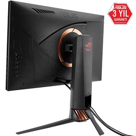 Asus ROG Swift PG258Q 24.5 1ms FHD 240Hz HDMI DP Usb 3.0 G-SYNC 3D Led Oyuncu Monitörü (TEŞHİR ÜRÜNÜ)