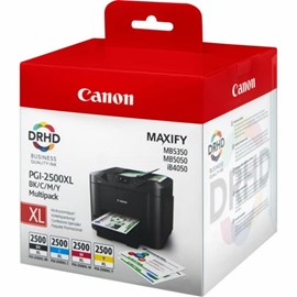 Canon 9254B004 PGI-2500XL C/M/Y/BK MultiPack Kartuş MB5050 MB5350 iB4050