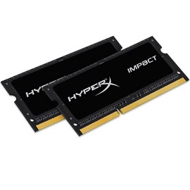 HyperX HX316LS9IBK2/16 Impact Black 16GB Kit 1600MHz DDR3L CL9 1.35v SODIMM