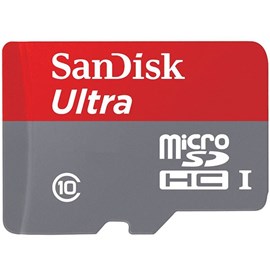 SanDisk SDSDQUAN-128G-G4A 128GB Ultra microSDHC Class 10 UHS-1 48MB Bellek