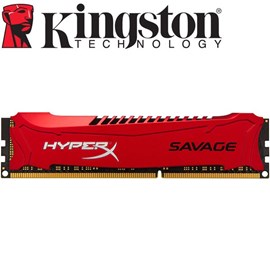 HyperX HX316C9SRK2/8 Savage Red 8GB (2x4GB) DDR3 1600MHz CL9 Dual Kit
