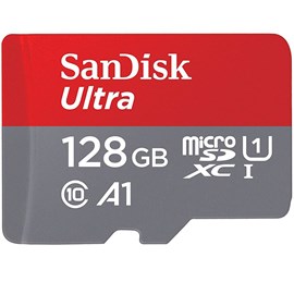 SanDisk SDSQUAR-128G-GN6MA Ultra 128GB microSDXC UHS-I 100MB C10 U1 A1 Bellek Kartı