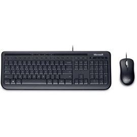 Microsoft 3J2-00018 Wired Desktop 600 İşletmeler İçin Klavye Mouse Seti Siyah