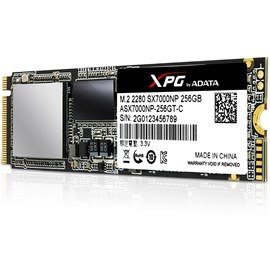 ADATA ASX7000NP-256GT-C XPG SX7000 256GB M.2 PCIe Gen3x4 SSD 1370Mb/820Mb