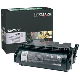 Lexmark 12A7460 Siyah Toner T630 T632 X632 T634 X632E