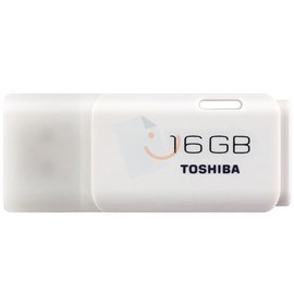 Toshiba THN-U202W0160E4 TransMemory U202 White Hayabusa 16GB Usb 2.0 Flash Bellek