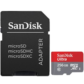 SanDisk SDSQUNI-256G-GN6MA Ultra 256GB microSDXC UHS-1 95MB C10 Bellek Kartı
