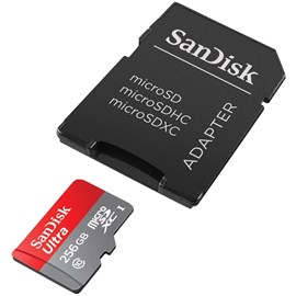 SanDisk SDSQUNI-256G-GN6MA Ultra 256GB microSDXC UHS-1 95MB C10 Bellek Kartı