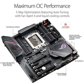 Asus ROG ZENITH EXTREME X399 DDR4 M.2 U.2 WiGig 16x Threadripper SocketTR4 E-ATX