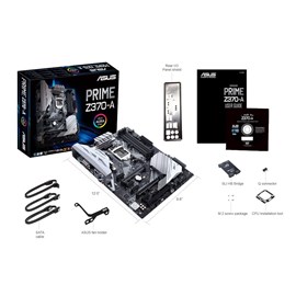 Asus PRIME Z370-A DDR4 Çift M.2 HDMI DVI DP 16x Lga1151 ATX