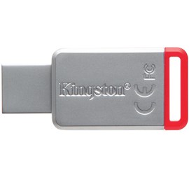 Kingston DT50/32GB DataTraveler 50 32GB Kırmızı USB 3.1 Metal Usb Bellek