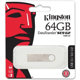 Kingston DTSE9G2/64GB DataTraveler SE9 G2 3.0 64GB Metal Usb 3.0 Bellek