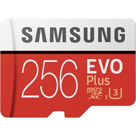 Samsung MB-MC256GA/EU Evo Plus 256GB microSDXC UHS-1 C10 100MB Bellek Kartı