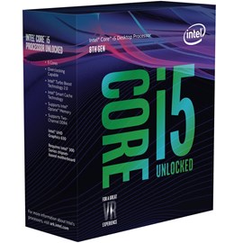 Intel Core i5-8600K Coffee Lake 4.3GHz 9MB UHD 630 Lga1151 İşlemci
