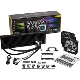 Corsair CW-9060031-WW Hydro H150i Pro RGB 360mm Sıvı Soğutma Kiti