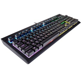 Corsair CH-9102010-TR K68 RGB Işıklı Mekanik Gaming Q TR Klavye - Cherry MX Red