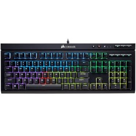 Corsair CH-9102010-TR K68 RGB Işıklı Mekanik Gaming Q TR Klavye - Cherry MX Red